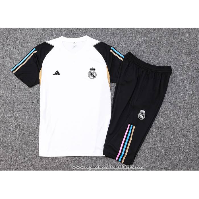 Fato de Treino
 Real Madrid 2023-2024 Manga Curta
 Branco
 - Calcas Curta
